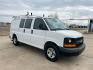 2012 White /Gray Chevrolet Express 2500 Cargo (1GCWGFCB4C1) with an 6.0L V8 OHV 16V FFV engine, 6-Speed Automatic transmission, located at 17760 Hwy 62, Morris, OK, 74445, (918) 733-4887, 35.609104, -95.877060 - Photo#2
